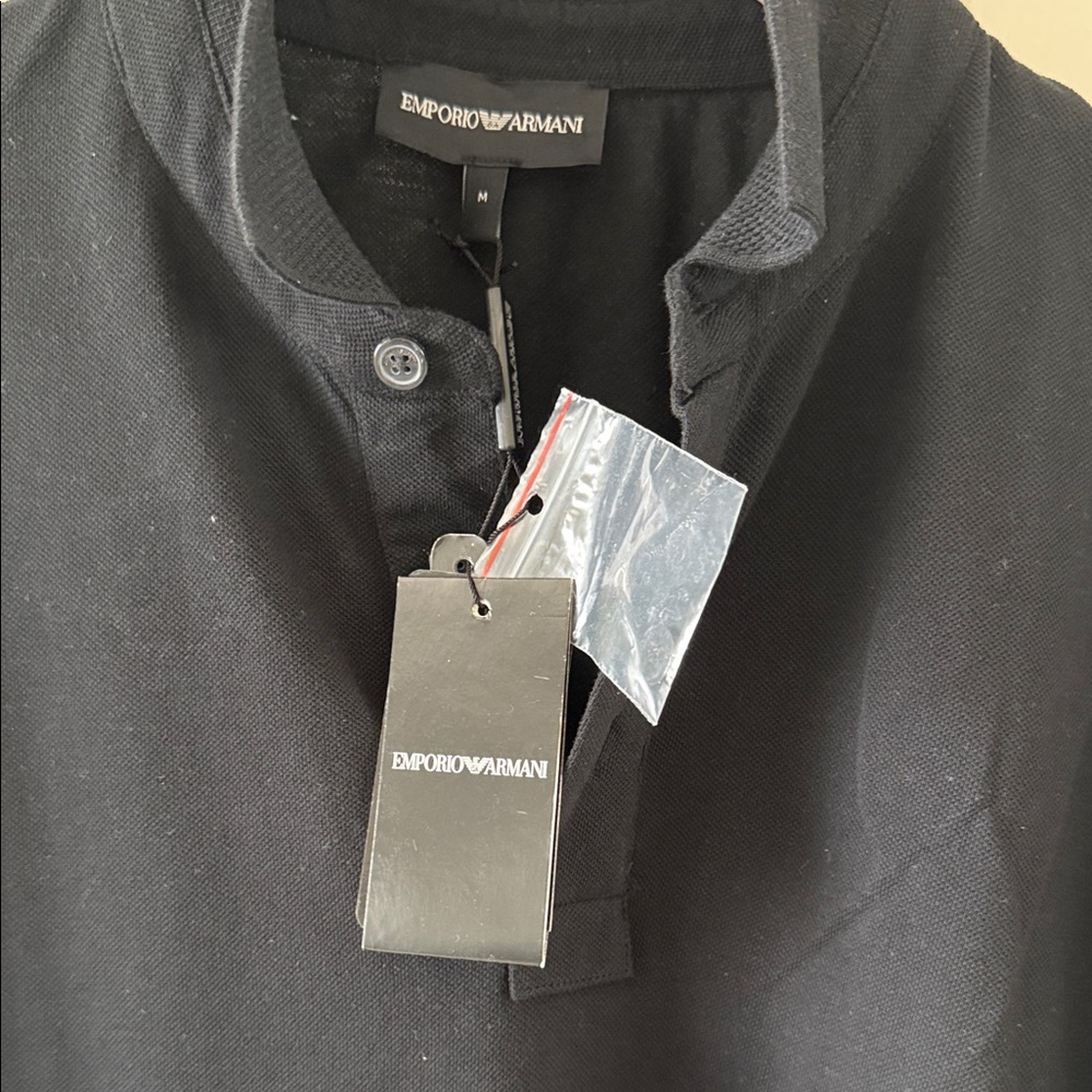 Emporio Armani Men's Black Coat